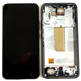 TOUCHSCREEN + DISPLAY LCD DISPLAY COMPLETO + FRAME PER SAMSUNG GALAXY.