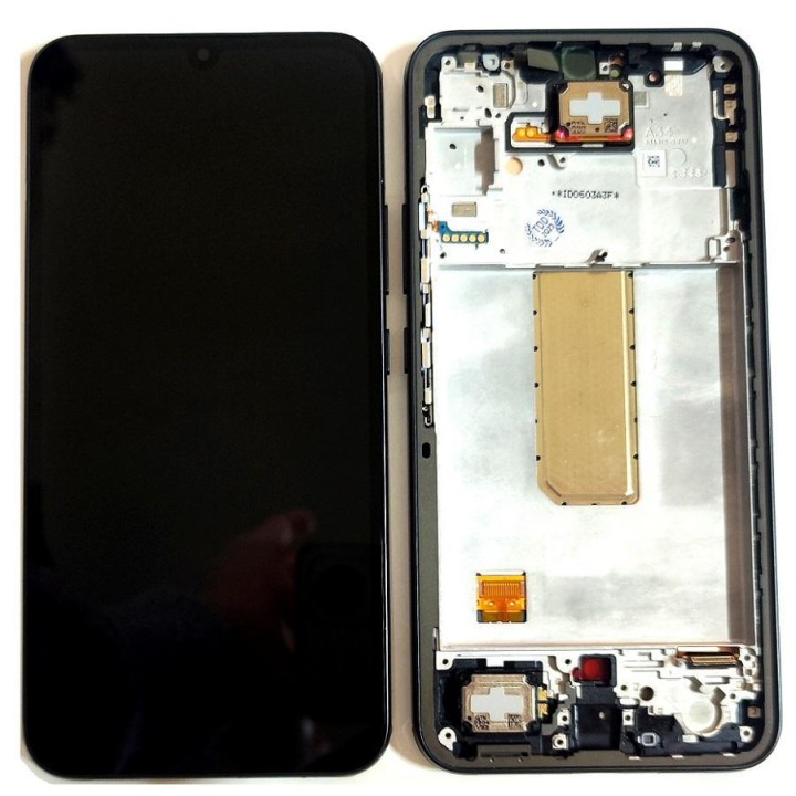 TOUCHSCREEN + DISPLAY LCD DISPLAY COMPLETO + FRAME PER SAMSUNG GALAXY.