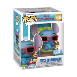 FUNKO POP Disney: Lilo & Stitch - 1639 Stitch In Sunlounger (Exclusive) 9cm