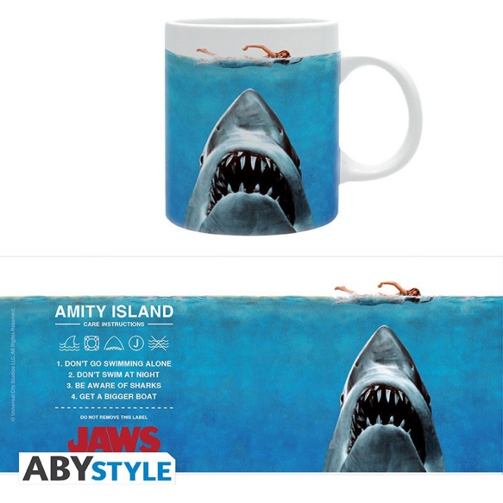 ABYSTYLE JAWS - Tazza 320 ml : " Care instructions"