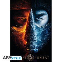 ABYSTYLE MORTAL KOMBAT - Poster grande: "Scorpion vs Sub-Zero" (91.5x61)