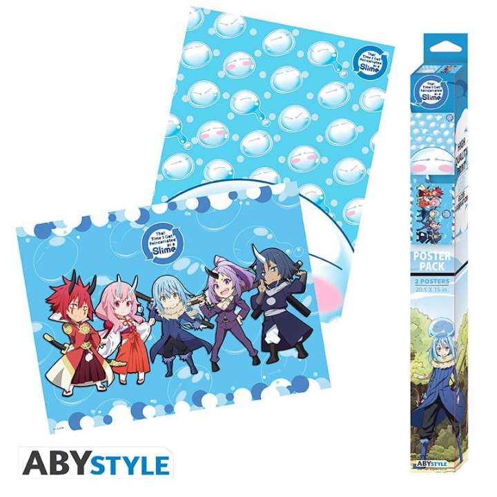ABYSTYLE SLIME - Set 2 Poster: Artworks (52x38)