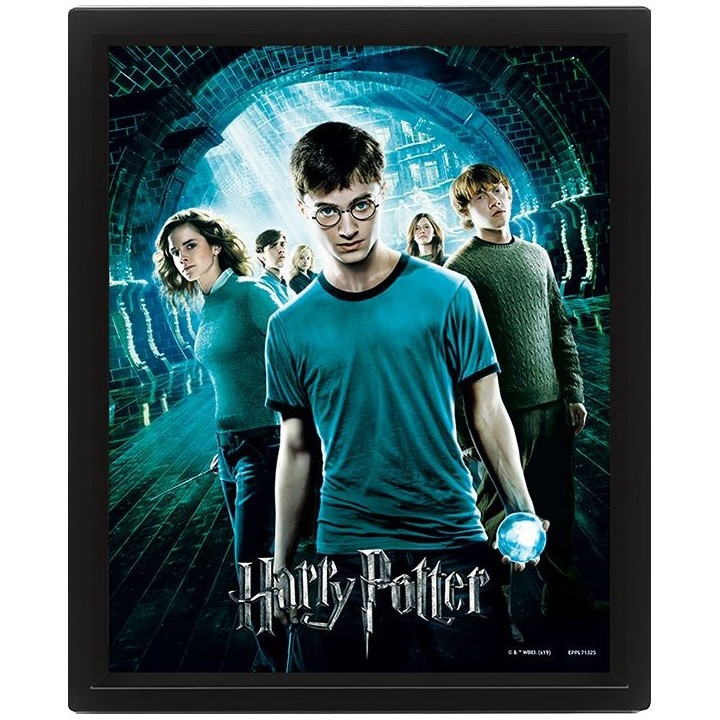 PYRAMID HARRY POTTER (ORDER OF THE PHOENIX) - POSTER 3D LENTICULAR INCORNICIATO