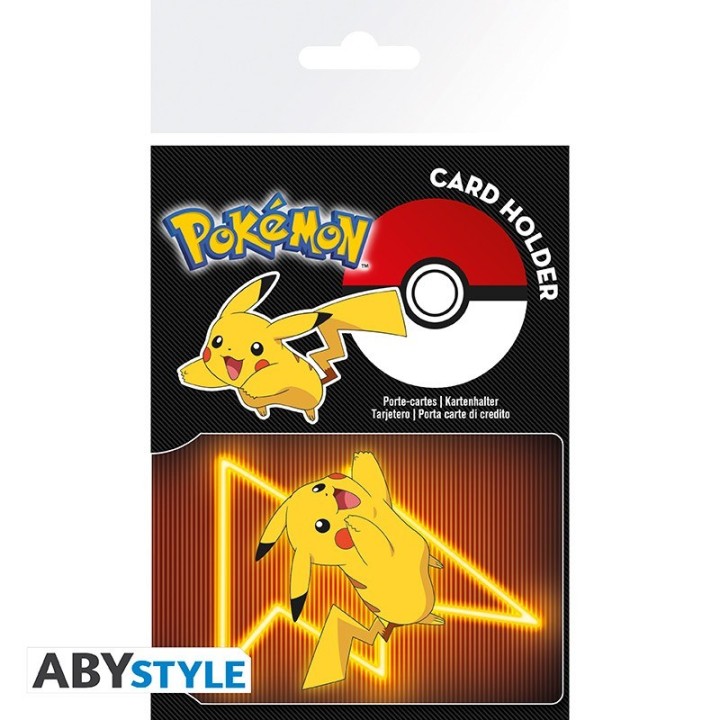 ABYSTYLE POKEMON - Porta Tessere : "Pikachu Neon"
