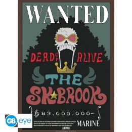 ABYSTYLE ONE PIECE - Poster: "Wanted Brook" (52x38)