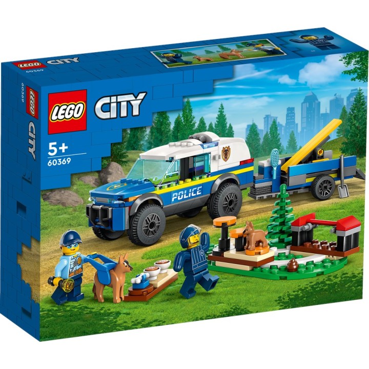LEGO 60369 CITY Addestramento cinofilo mobile