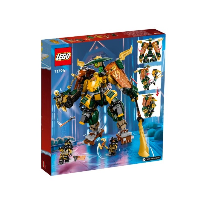 LEGO 71794 Team Mech Ninja di Lloyd e Arin
