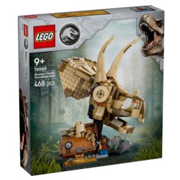 LEGO 76969 JURASSIC WORLD - Fossili di dinosauro: teschio di Triceratopo