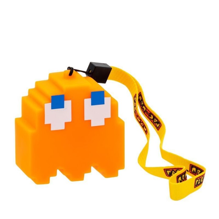 PAC-MAN LAMPADA LED 3D FANTASMA ARANCIONE