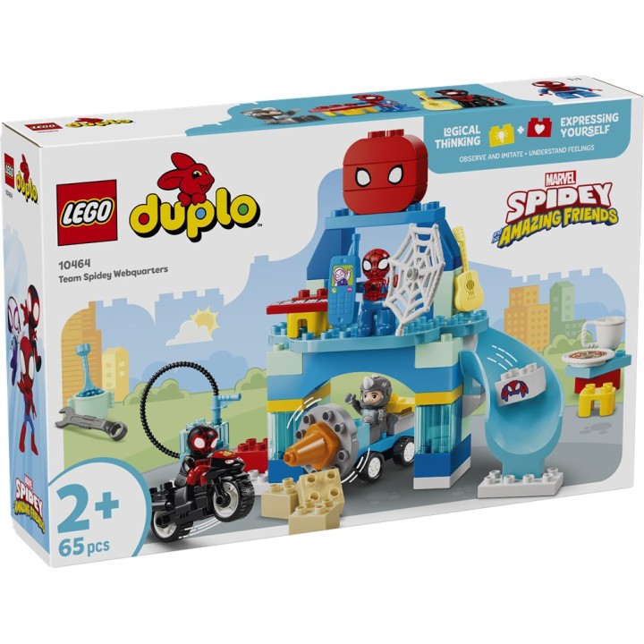 LEGO 10464 DUPLO DISNEY - Webquarters del Team Spidey