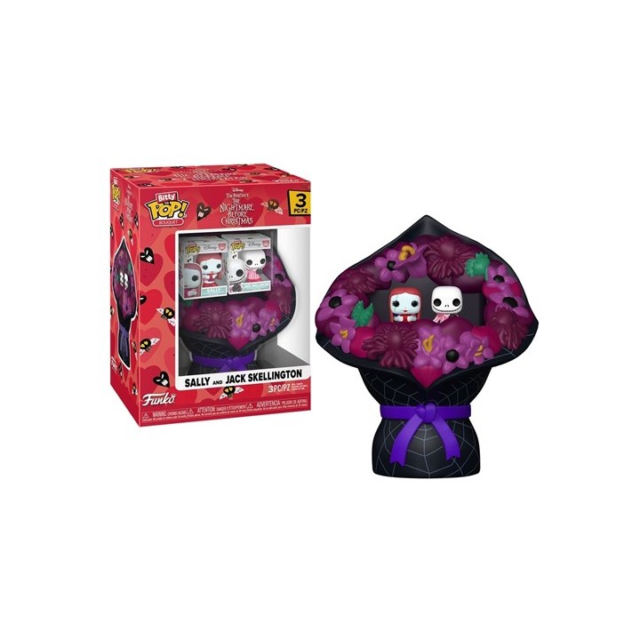 FUNKO Bitty POP Bouquet The Nightmare Before Christmas - Sally And Jack Skellington
