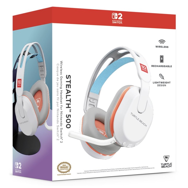 TURTLE BEACH - STEALTH 500 NINTENDO SWITCH 2 NS WHITE