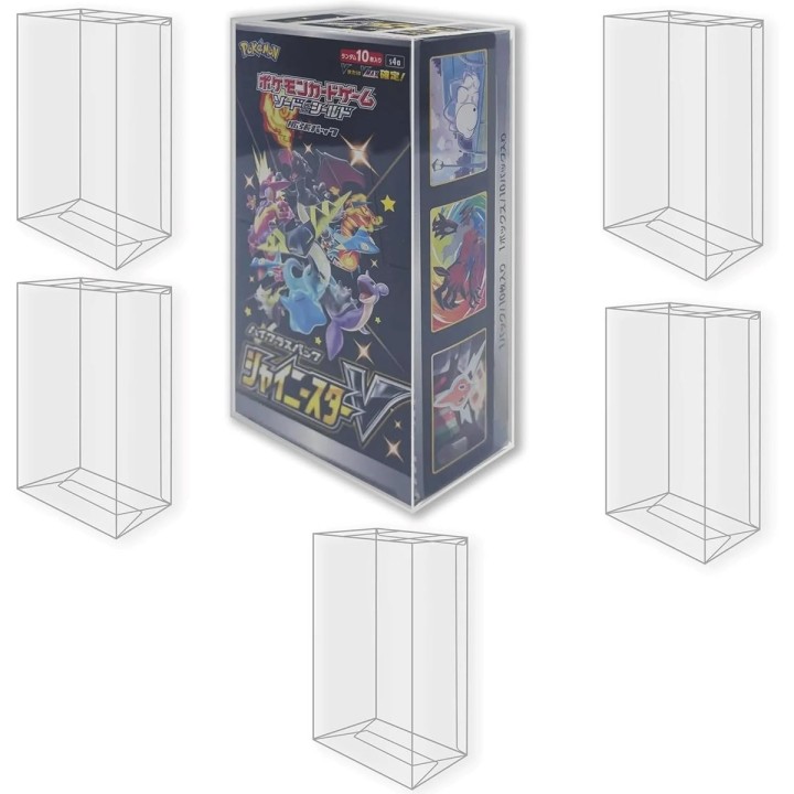 EVORETRO - PET Protector High Class Pack Display Japanese Pokemon 5pz