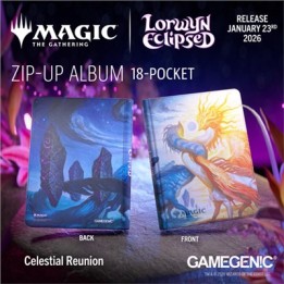 GAMEGENIC Magic: The Gathering - Lorwyn Eclipsed - Zip-Up Album 18-Pocket - Celestial Reunion