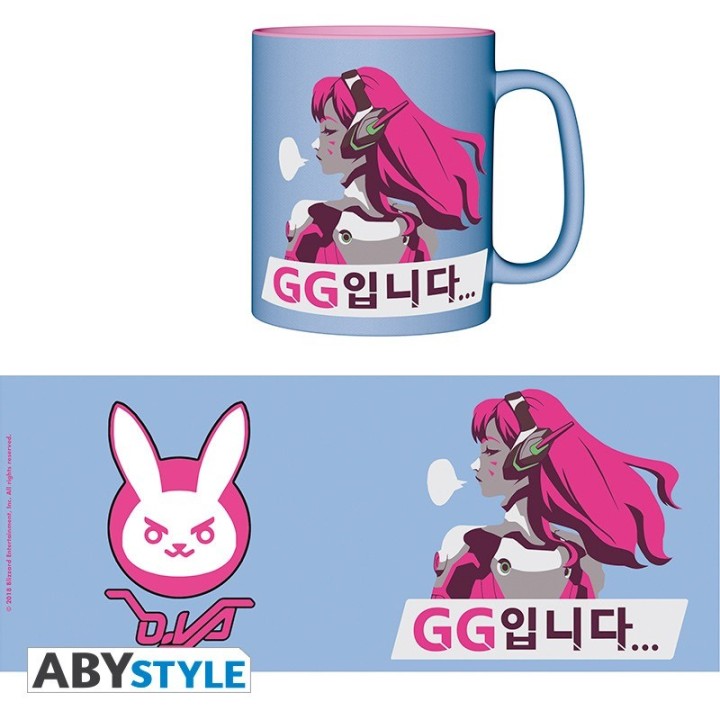 ABYSTYLE OVERWATCH - Tazza 460 ml: "D.VA"