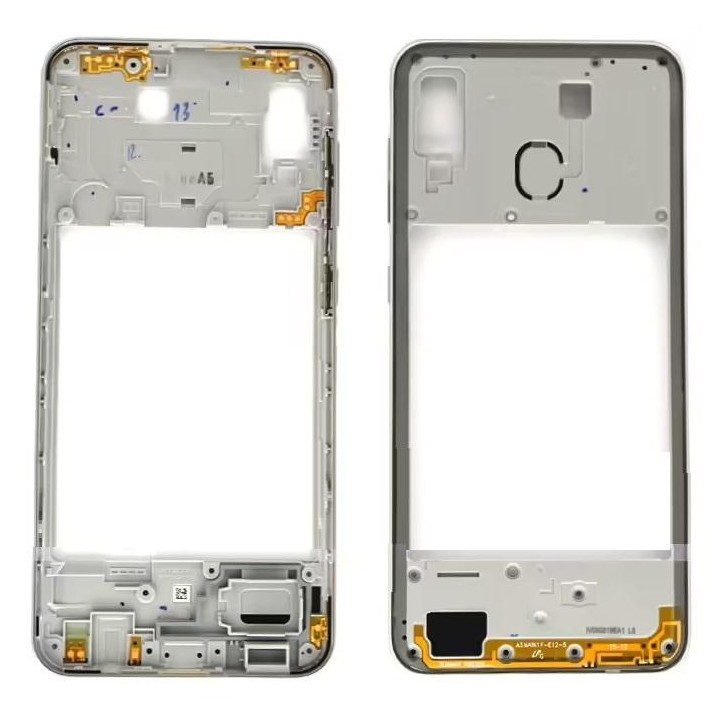 COVER CENTRALE B PER SAMSUNG GALAXY A30 A305F BIANCO
