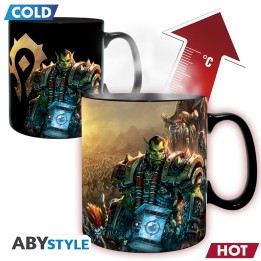ABYSTYLE WORLD OF WARCRAFT - Tazza termosensibile 460 ml: "Azeroth"