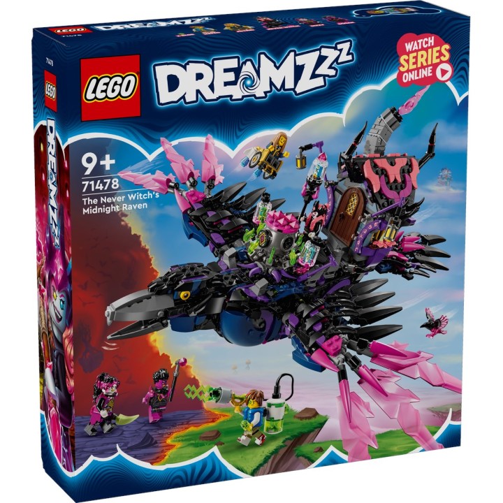 LEGO 71478 Il corvo di mezzanotte della Mai-Strega
