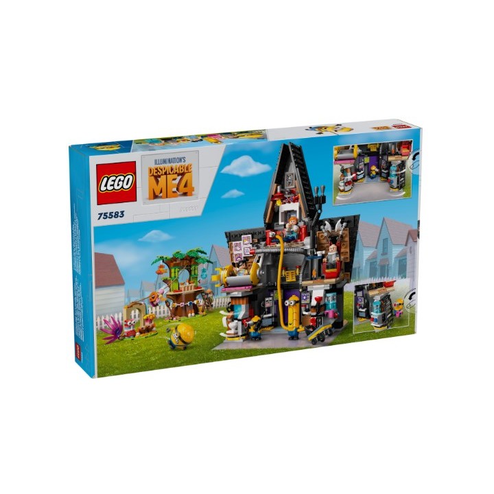 LEGO 75583 CATTIVISSIMO ME 4 - I Minions e la villa della famiglia di Gru