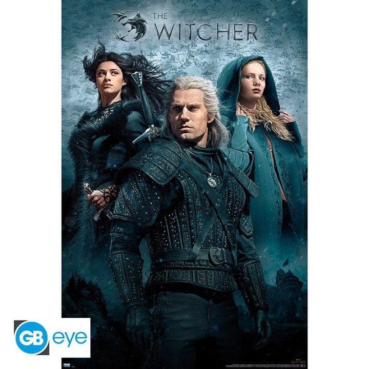 ABYSTYLE THE WITCHER - Poster Maxi 91.5x61 :"Key Art"