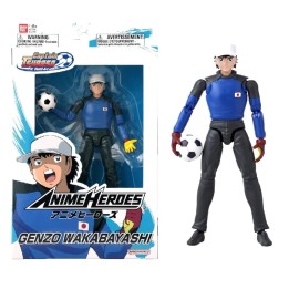 BANDAI RED Captain Tsubasa: Anime Heroes - Genzo Wakabayashi 17cm