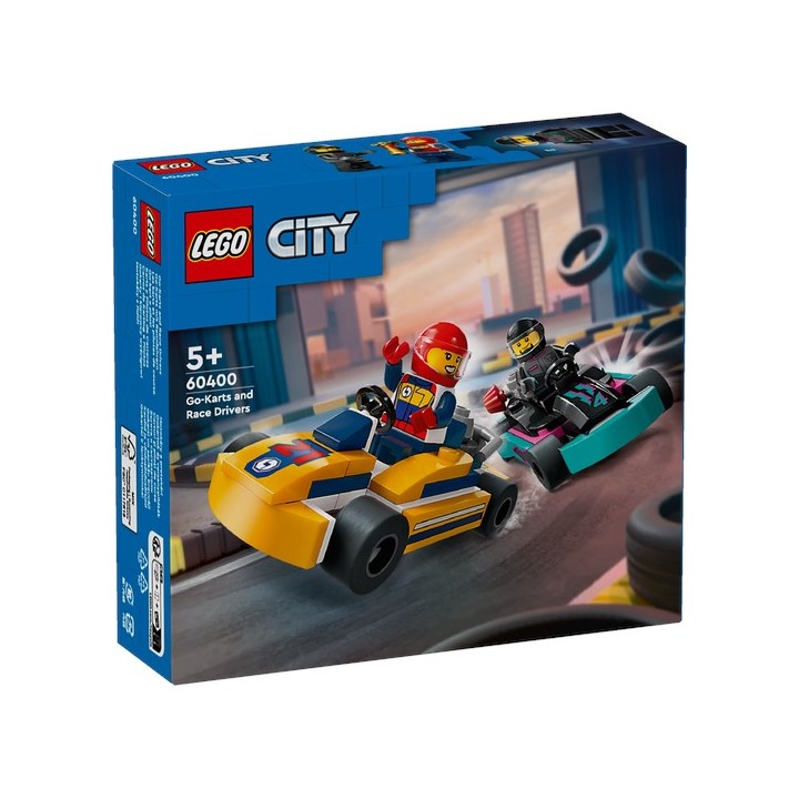 LEGO 60400 CITY - Go-kart e piloti