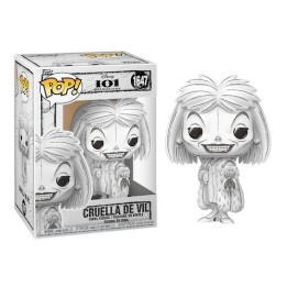 FUNKO POP Disney: Sketched - Cruella De Vil 9 cm