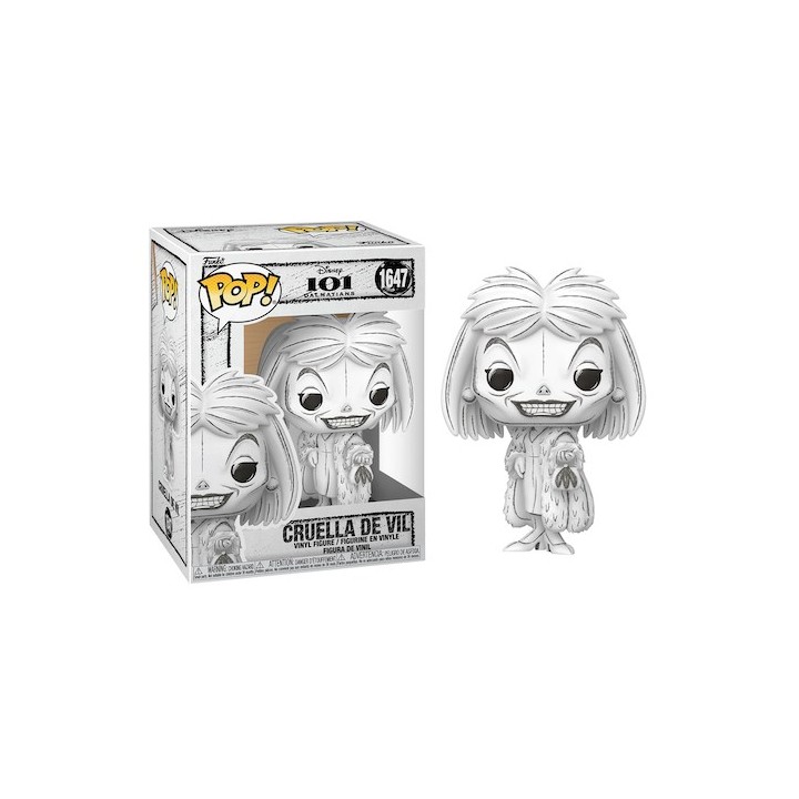 FUNKO POP Disney: Sketched - Cruella De Vil 9 cm