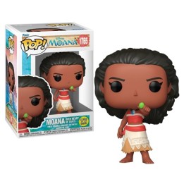 FUNKO POP Disney: Oceania - 1765 Moana with Heart of Tefiti (Glows in The Dark) 9cm