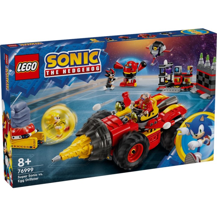 LEGO 76999 SONIC THE HEDGEHOG - Super Sonic vs. Egg Drillster