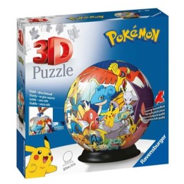 RAVENSBURGER Pokemon3D Puzzleball 72 pezzi