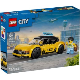 LEGO 60487 City - Taxi giallo