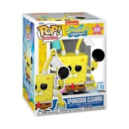 FUNKO POP Premium Spongebob - 2001 Spongebob Cleaning (Exclusive) 9cm
