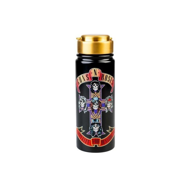 ERIK. BOTTIGLIA METALLICA TERMICA HOT&COLD 550ML GUNS N ROSES