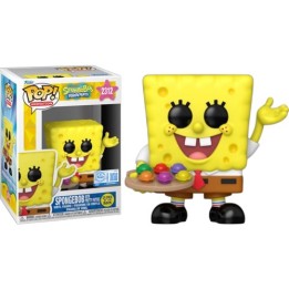FUNKO POP Animation: Spongebob Squarepants - 2312 Spongebob With Pretty Patties (GW) (Exclusive) 9cm