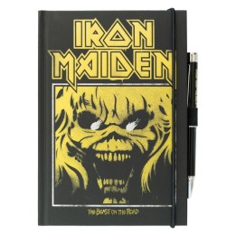 ERIK.QUADERNO PREMIUM A5 CON PENNA PROIETTORE IRON MAIDEN