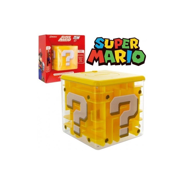 PALADONE NINTENDO QUESTION BLOCK SALVADANAIO LABIRINTO