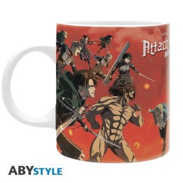 ABYSTYLE ATTACK ON TITAN - Battle scene - Tazza 320 ml