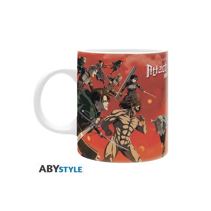 ABYSTYLE ATTACK ON TITAN - Battle scene - Tazza 320 ml