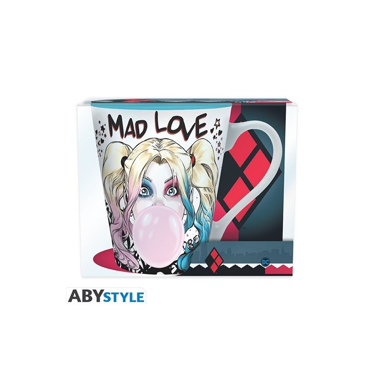 ABYSTYLE DC COMICS - Tazza 250 ml:"Harley Quinn Mad Love"