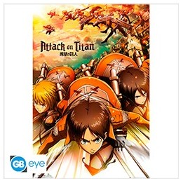 ABYSTYLE ATTACK ON TITAN - Poster grande: Attack (91.5x61)