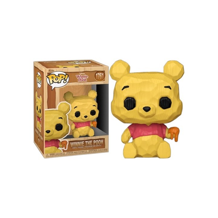 FUNKO POP Disney: Winnie The Pooh - 1761 Winnie The Pooh (Whittled) 9cm