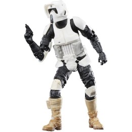 HASBRO STAR WARS: THE RETURN OF THE JEDI - BLACK SERIES - BIKER SCOUT TROOPER FIGURE 15 CM (DAMAGED BOX)