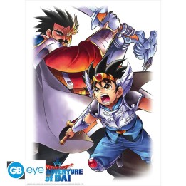 ABYSTYLE DRAGON QUEST - Poster: "Dai & Baran" (52x38)
