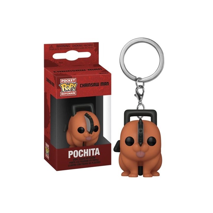 FUNKO POP Keychain Animation: Chainsaw Man - Pochita
