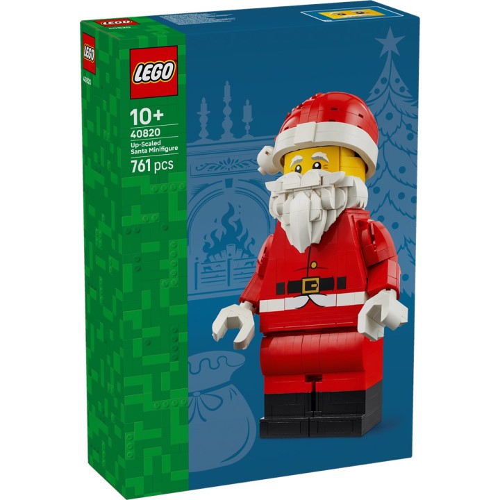 LEGO 40820 SEASONS & OCCASIONS - Grande minifigure di Babbo Natale