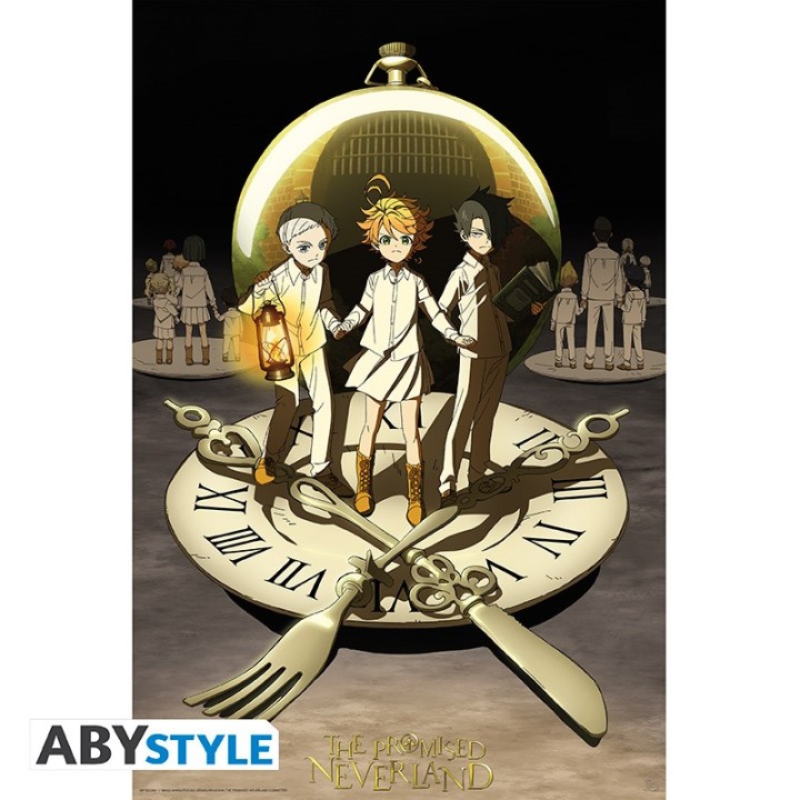 ABYSTYLE THE PROMISED NEVERLAND - Poster grande: "Group" (91.5x61)