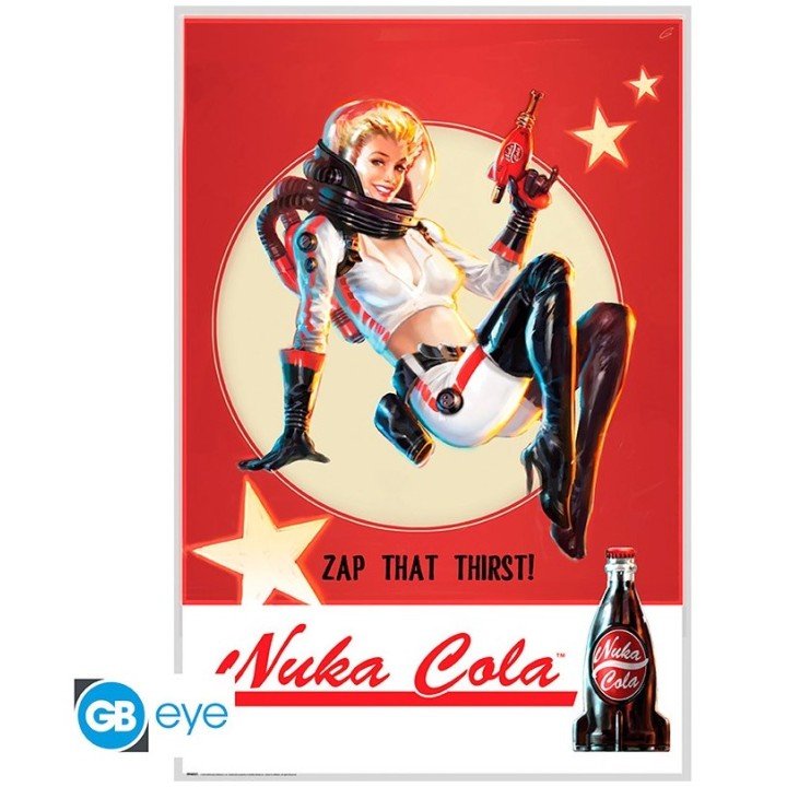 ABYSTYLE FALLOUT - Poster Maxi 91.5x61 :" Nuka Cola"