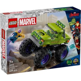 LEGO 76312 SUPER HEROES MARVEL - Truck di Hulk contro Thanos
