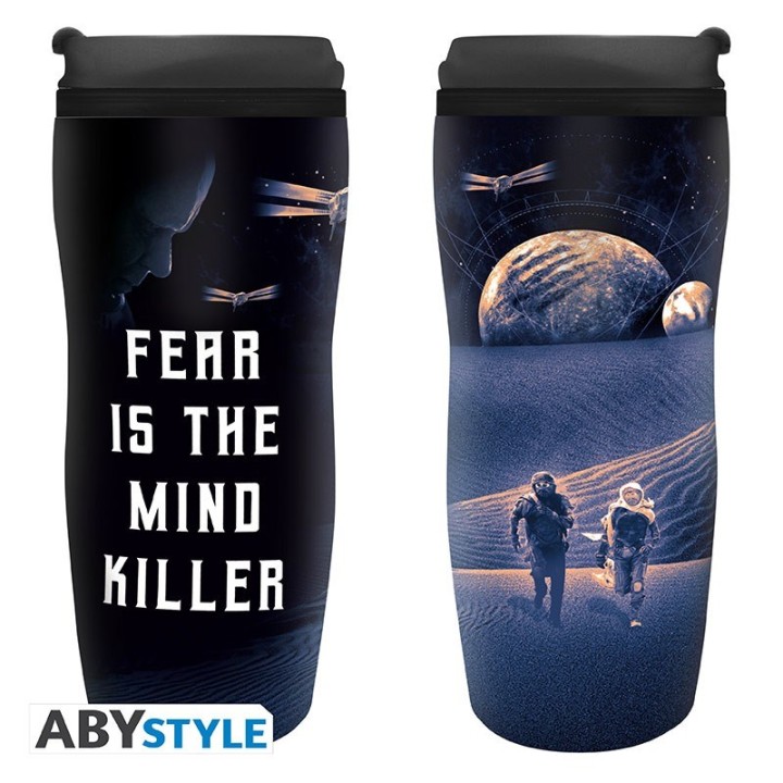 ABYSTYLE DUNE - Tazza da viaggio isotermica : "Fear is the mind-killer"
